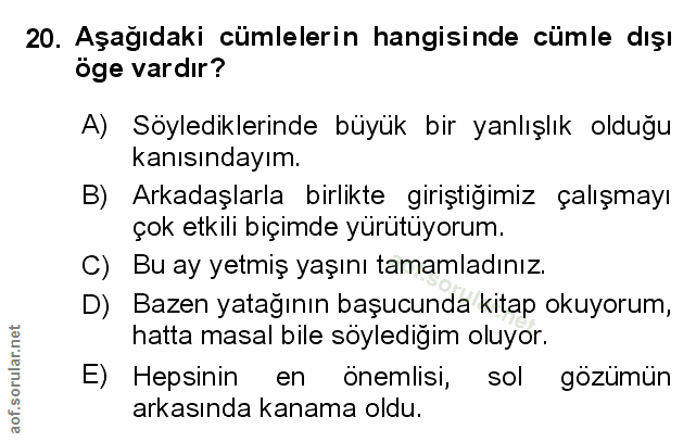 Soru 20