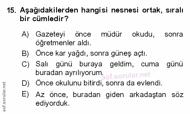 Soru 15