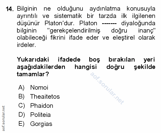 Soru 14