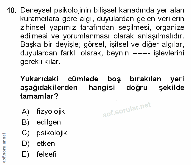 Soru 10
