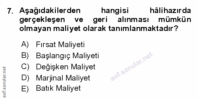 Soru 7