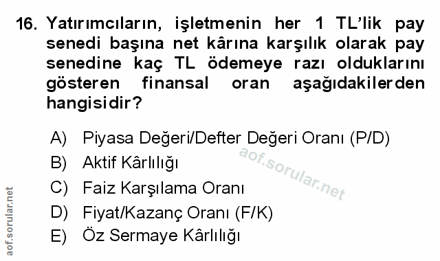 Soru 16