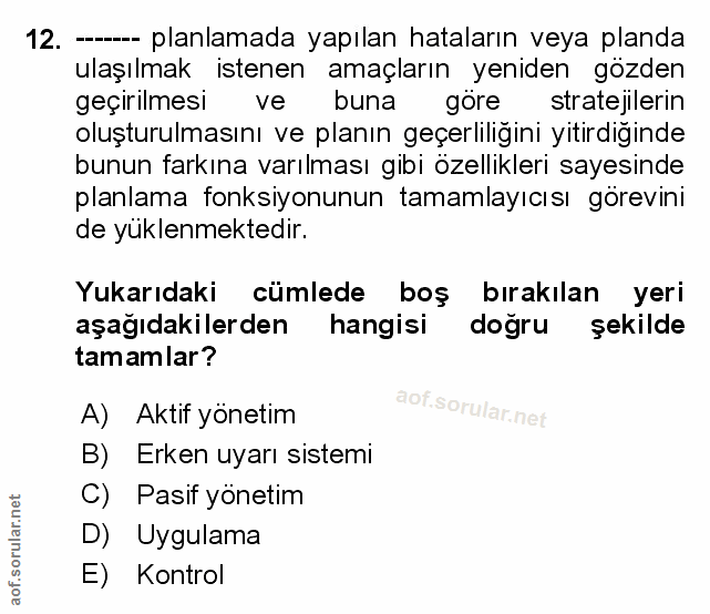 Soru 12