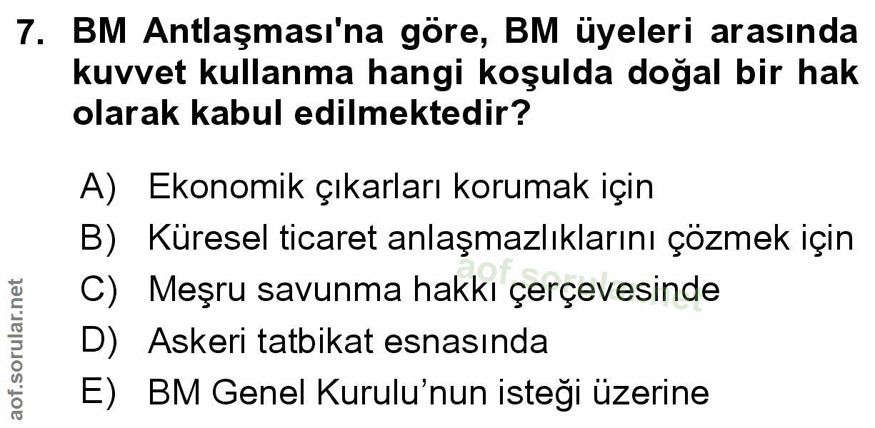 Soru 7