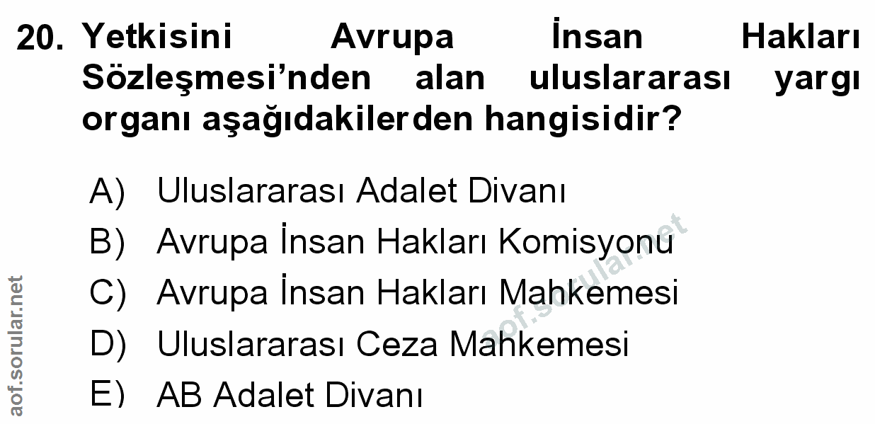 Soru 20