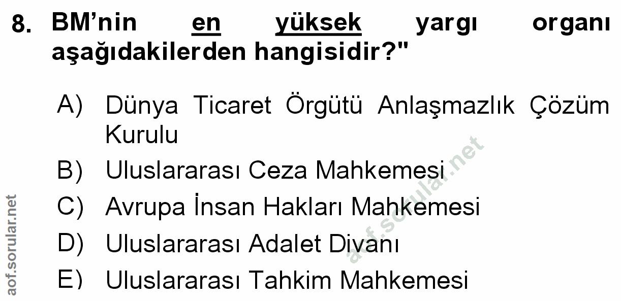 Soru 8