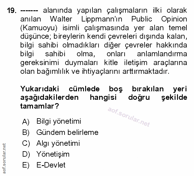 Soru 19