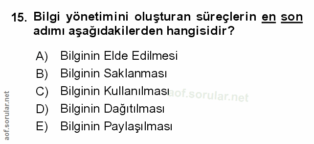 Soru 15