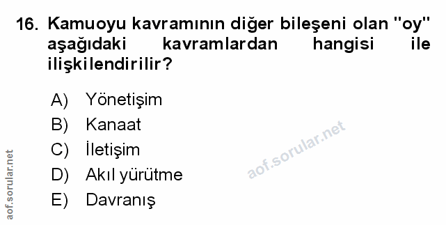 Soru 16