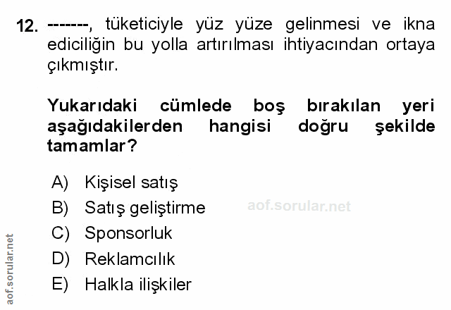 Soru 12
