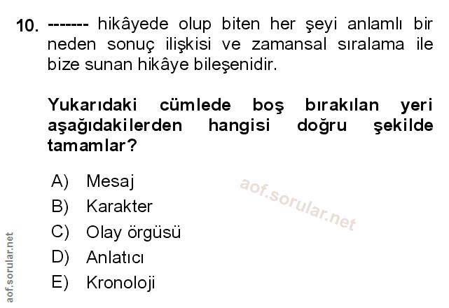 Soru 10