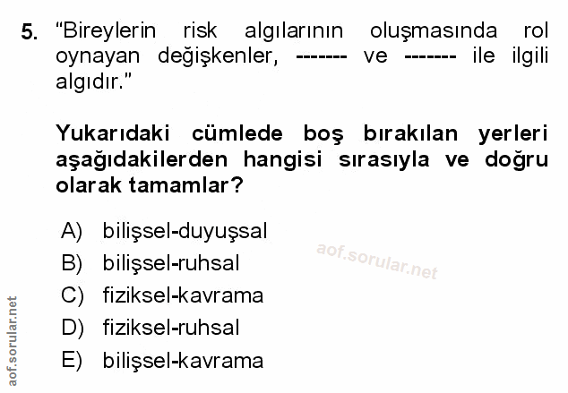 Soru 5