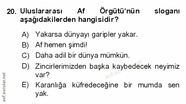 Soru 20