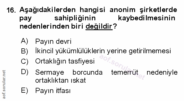 Soru 16