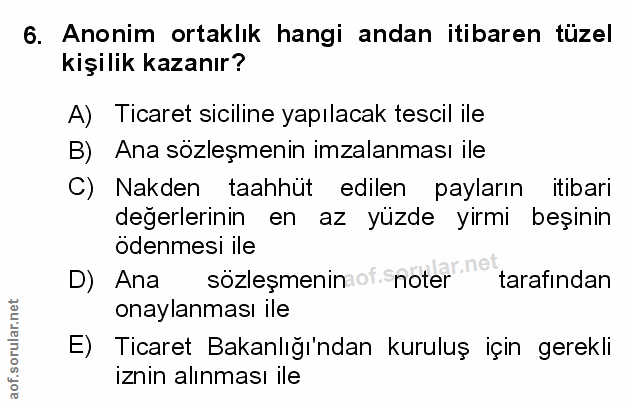 Soru 6