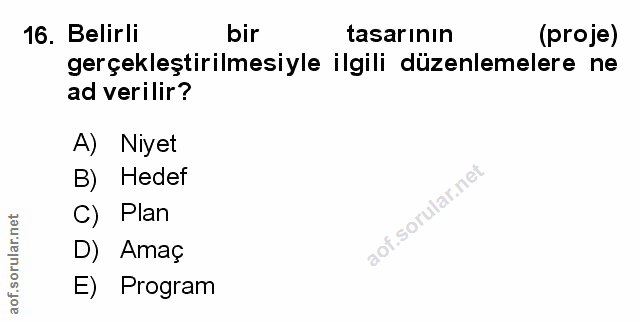 Soru 16