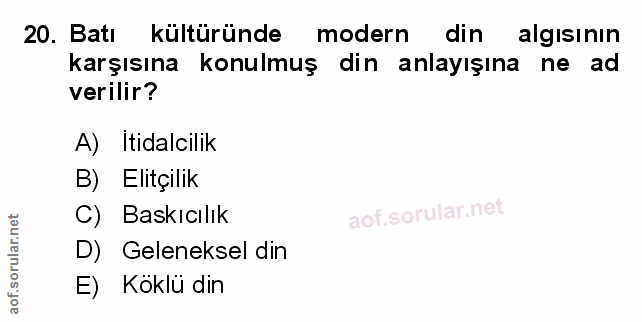 Soru 20