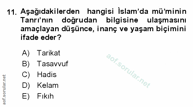 Soru 11