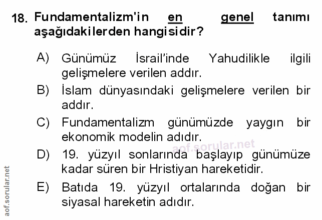 Soru 18