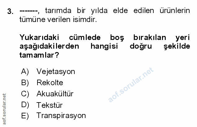 Soru 3