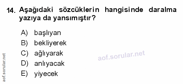 Soru 14