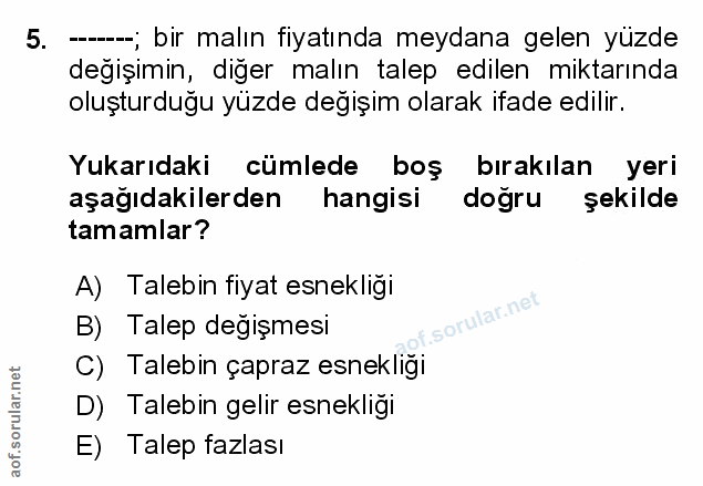 Soru 5