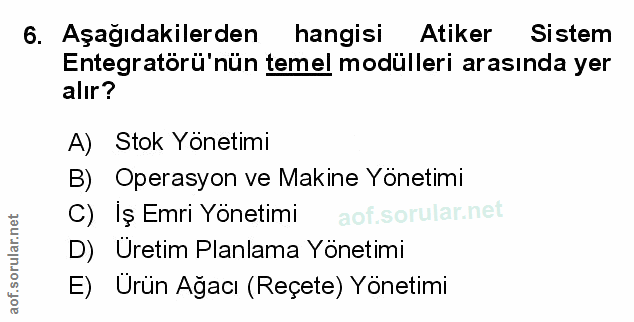 Soru 6