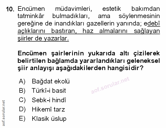 Soru 10
