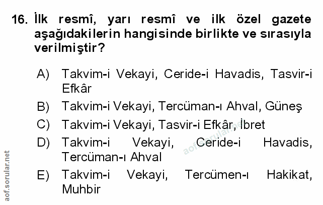 Soru 16