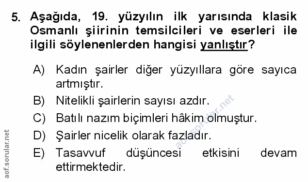 Soru 5