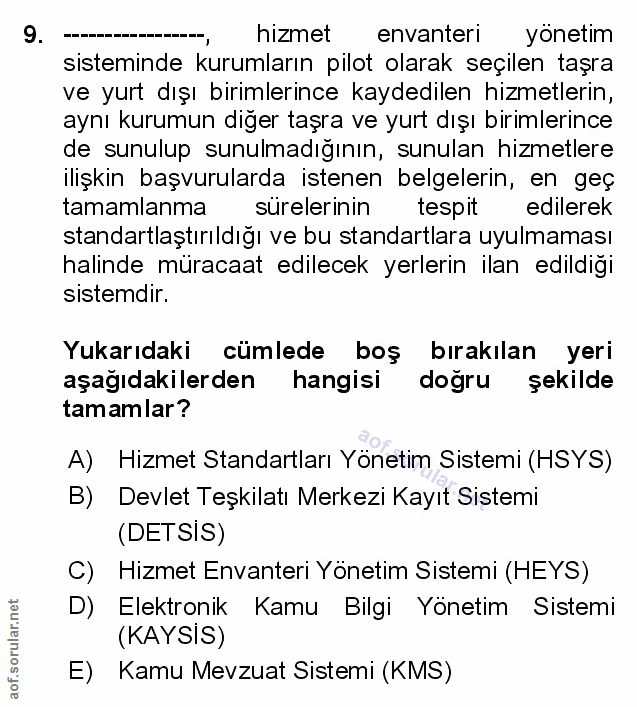 Soru 9