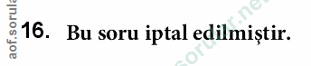 Soru 16