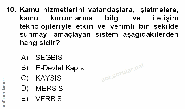 Soru 10
