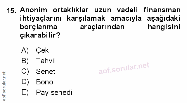 Soru 15