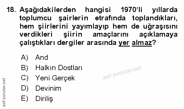 Soru 18