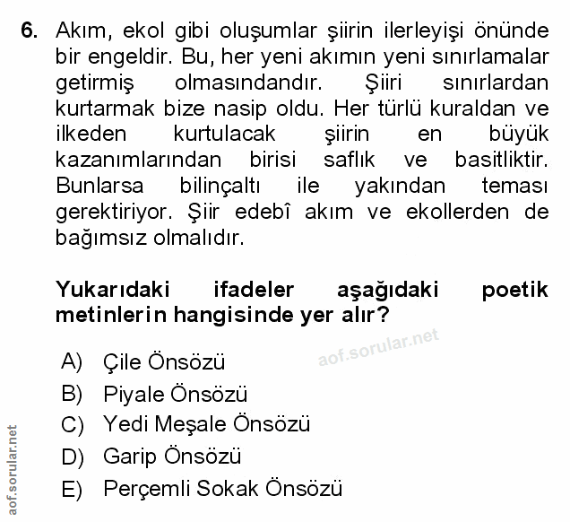 Soru 6