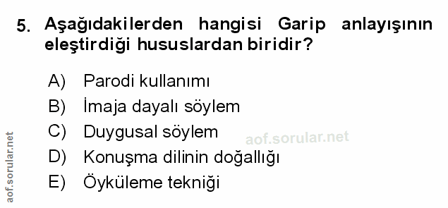 Soru 5