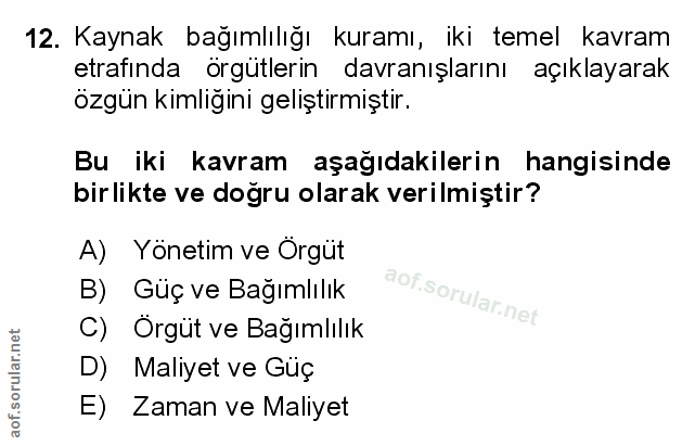 Soru 12