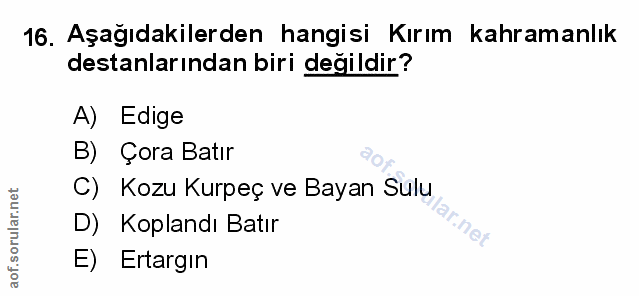 Soru 16