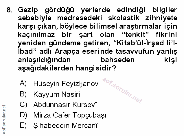 Soru 8
