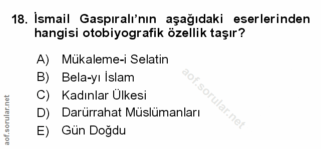 Soru 18