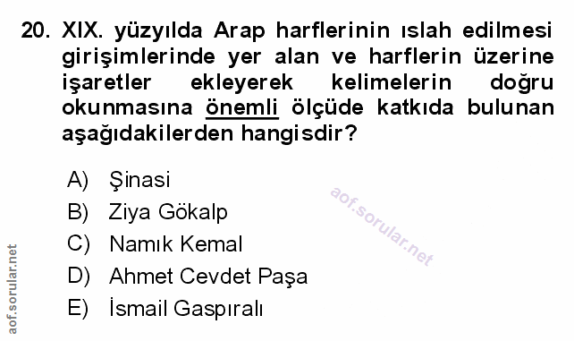 Soru 20