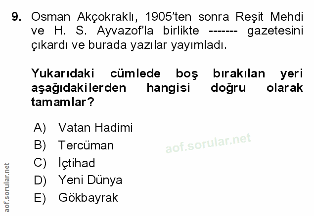 Soru 9