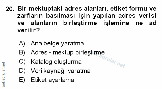 Soru 20