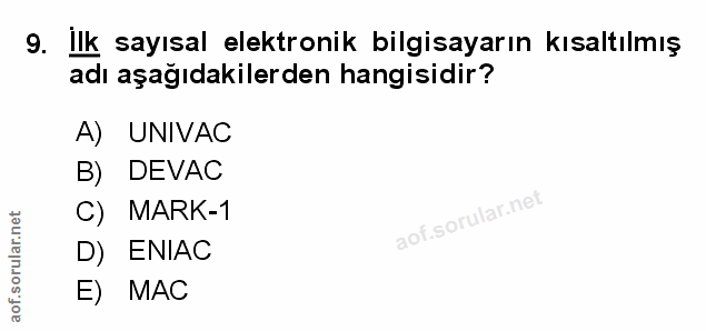Soru 9