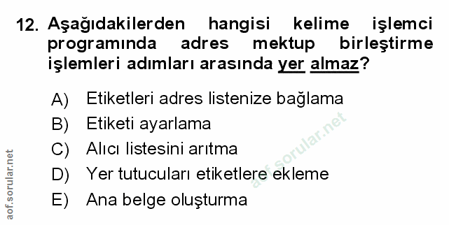 Soru 12