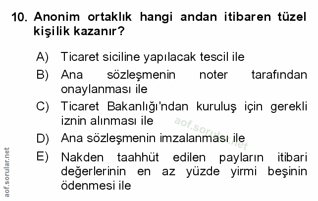 Soru 10