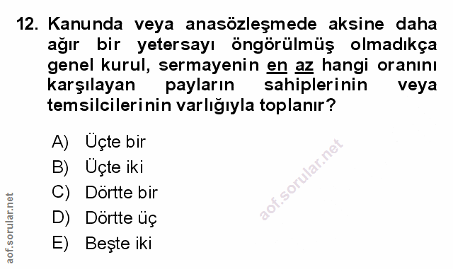 Soru 12