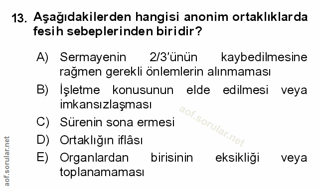 Soru 13