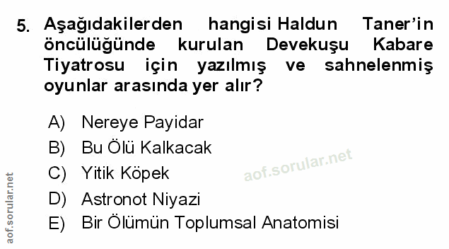 Soru 5